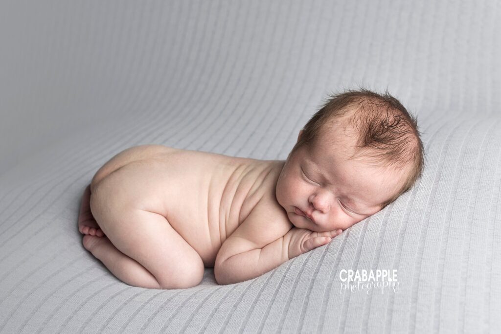 classic newborn portrait photography