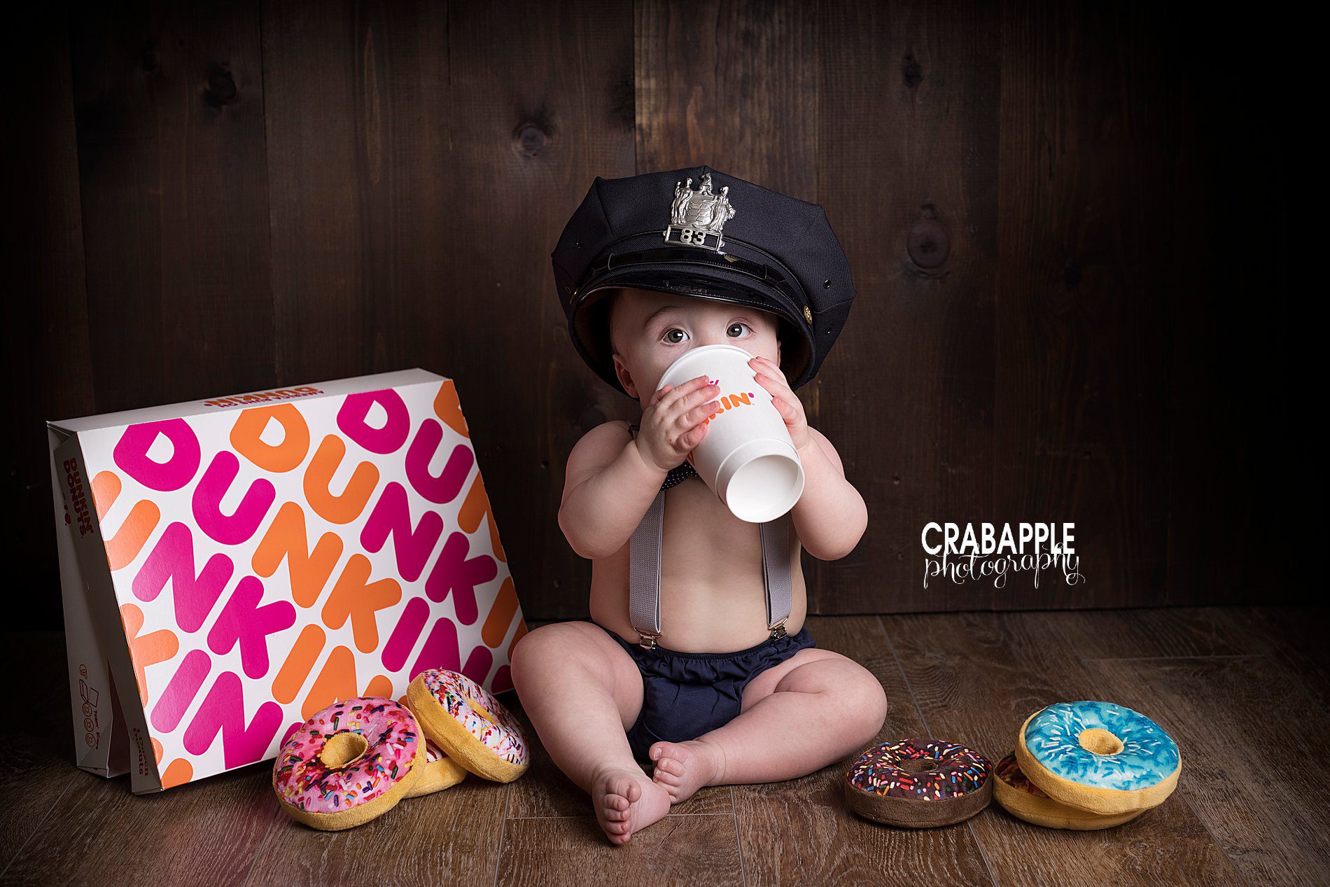 cop baby photos