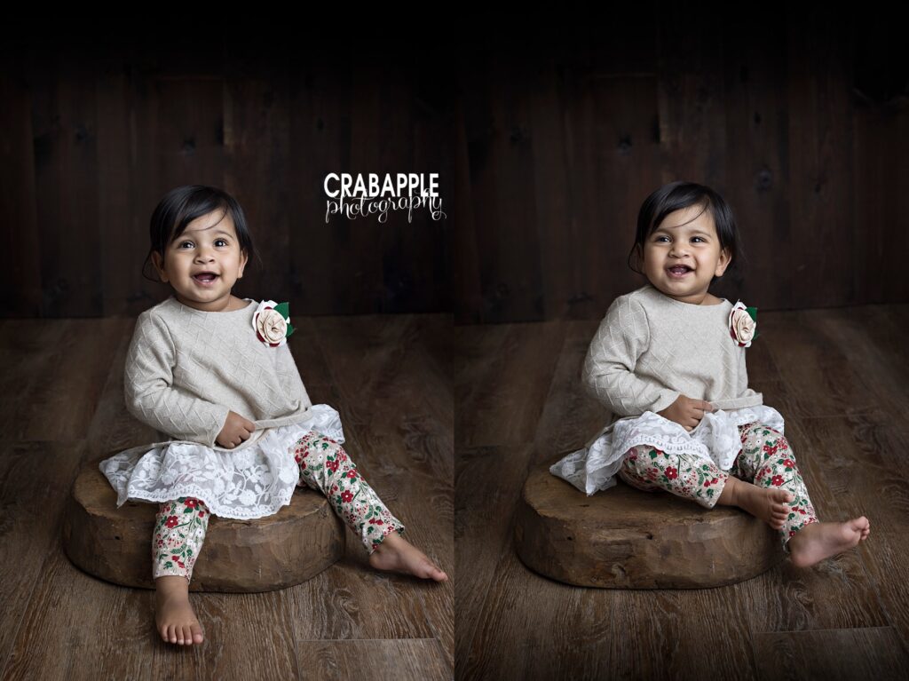 baby portraits for first birthday boston