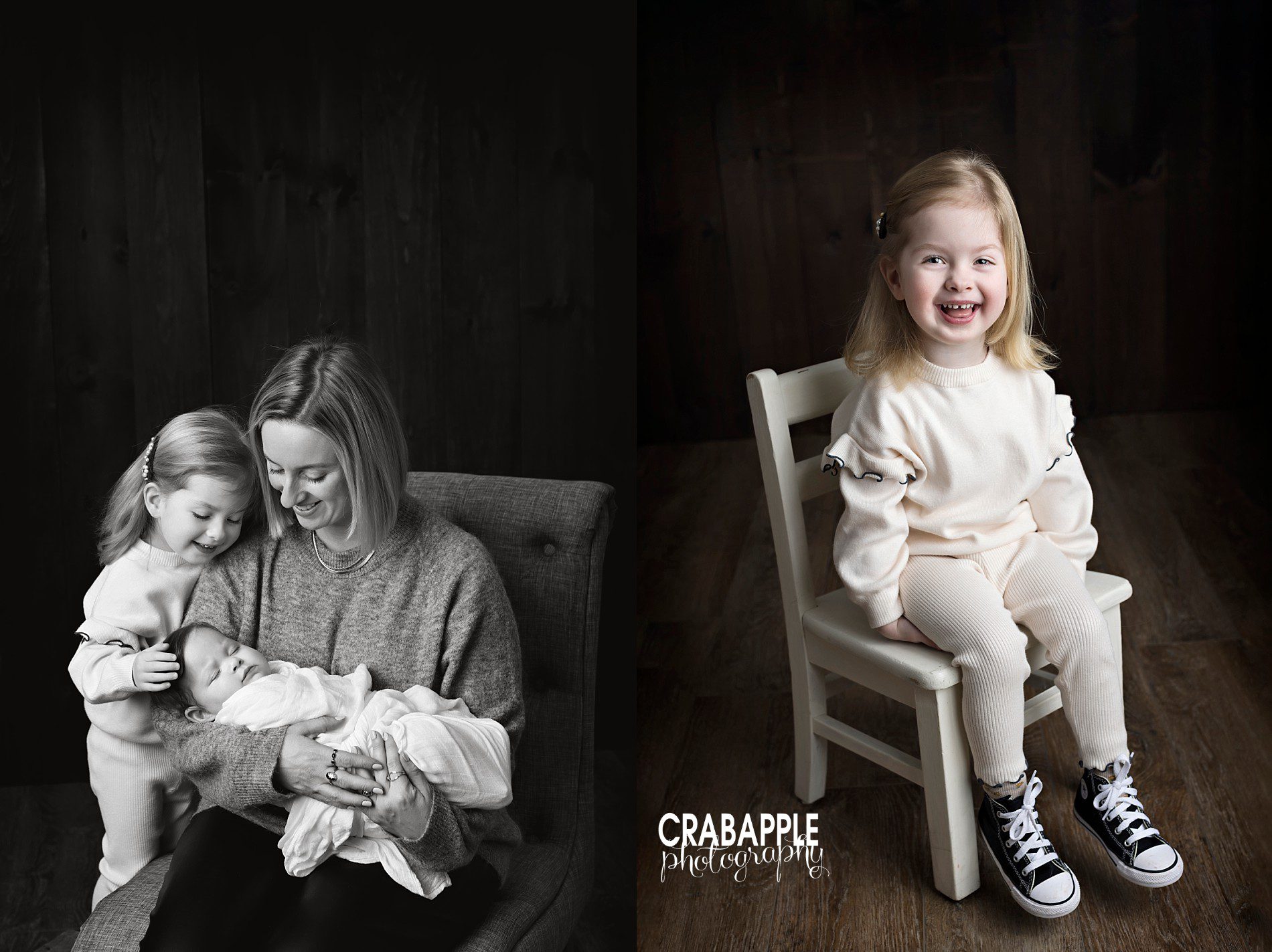 Family and child portrait ideas