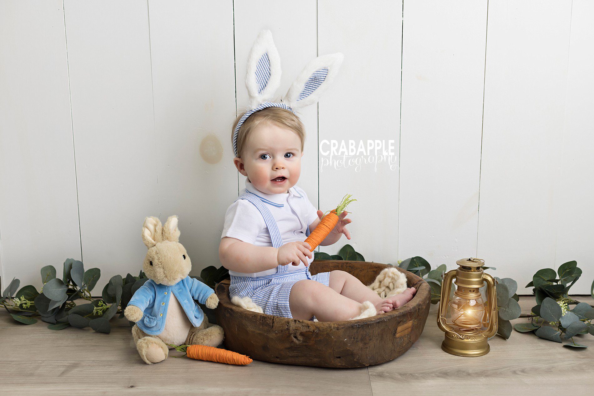easter spring photos for baby 