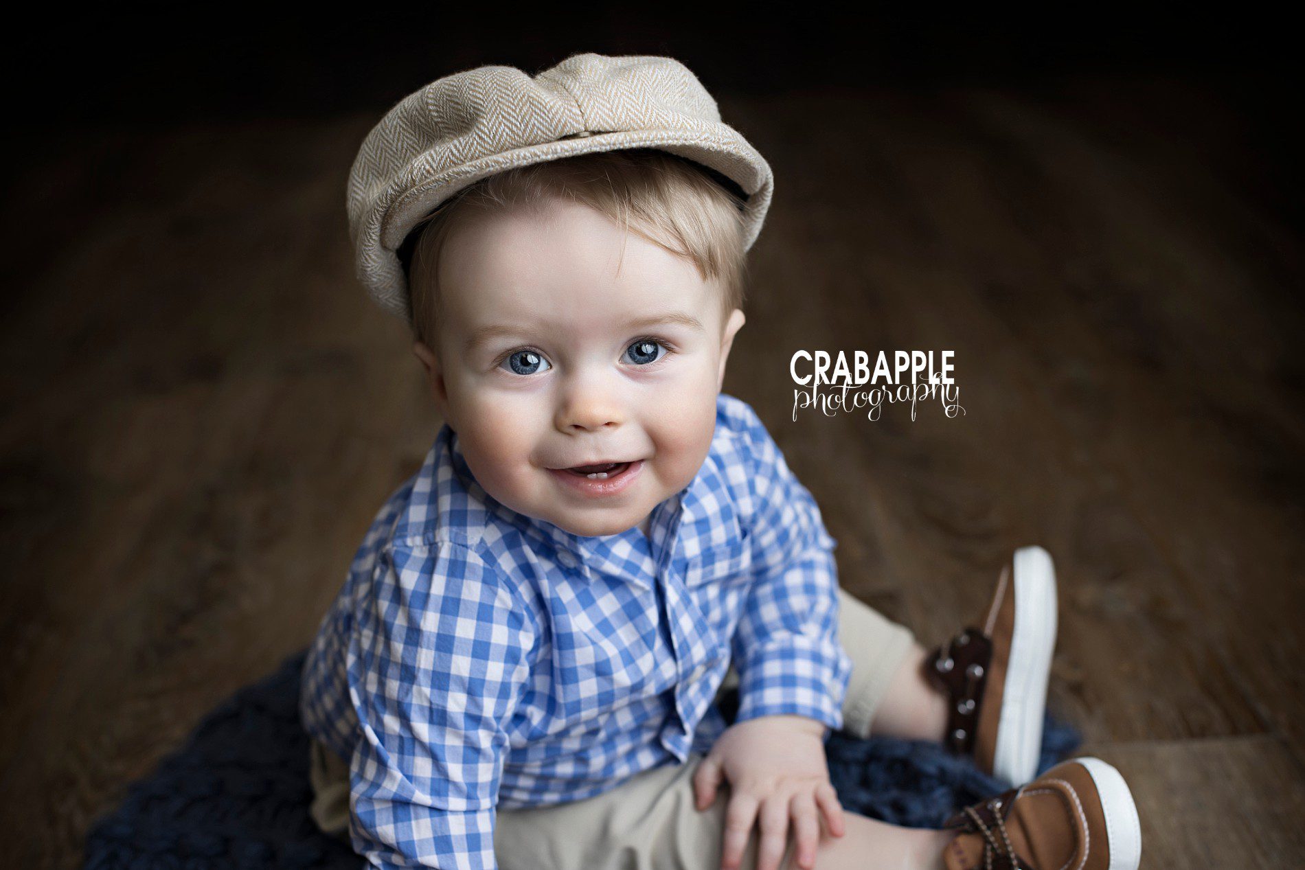 9 month old baby portrait