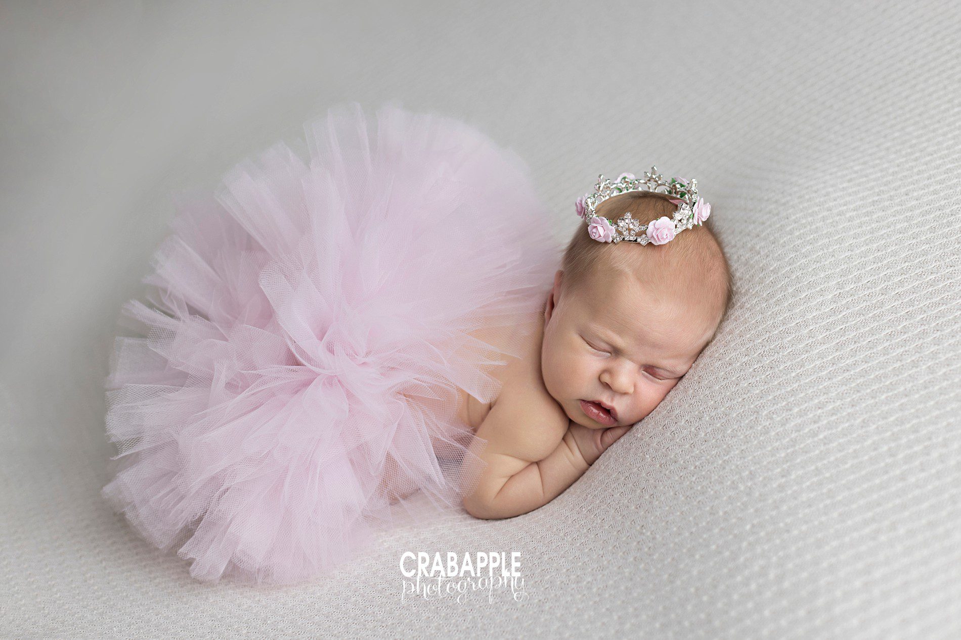 princess newborn photos