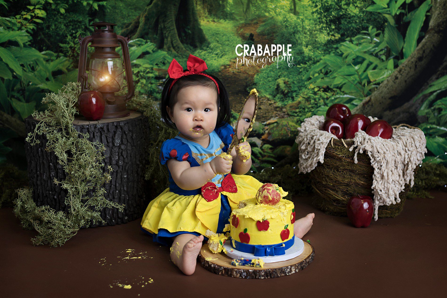 Alice in Wonderland Cake Smash Ideas · Crabapple Photography