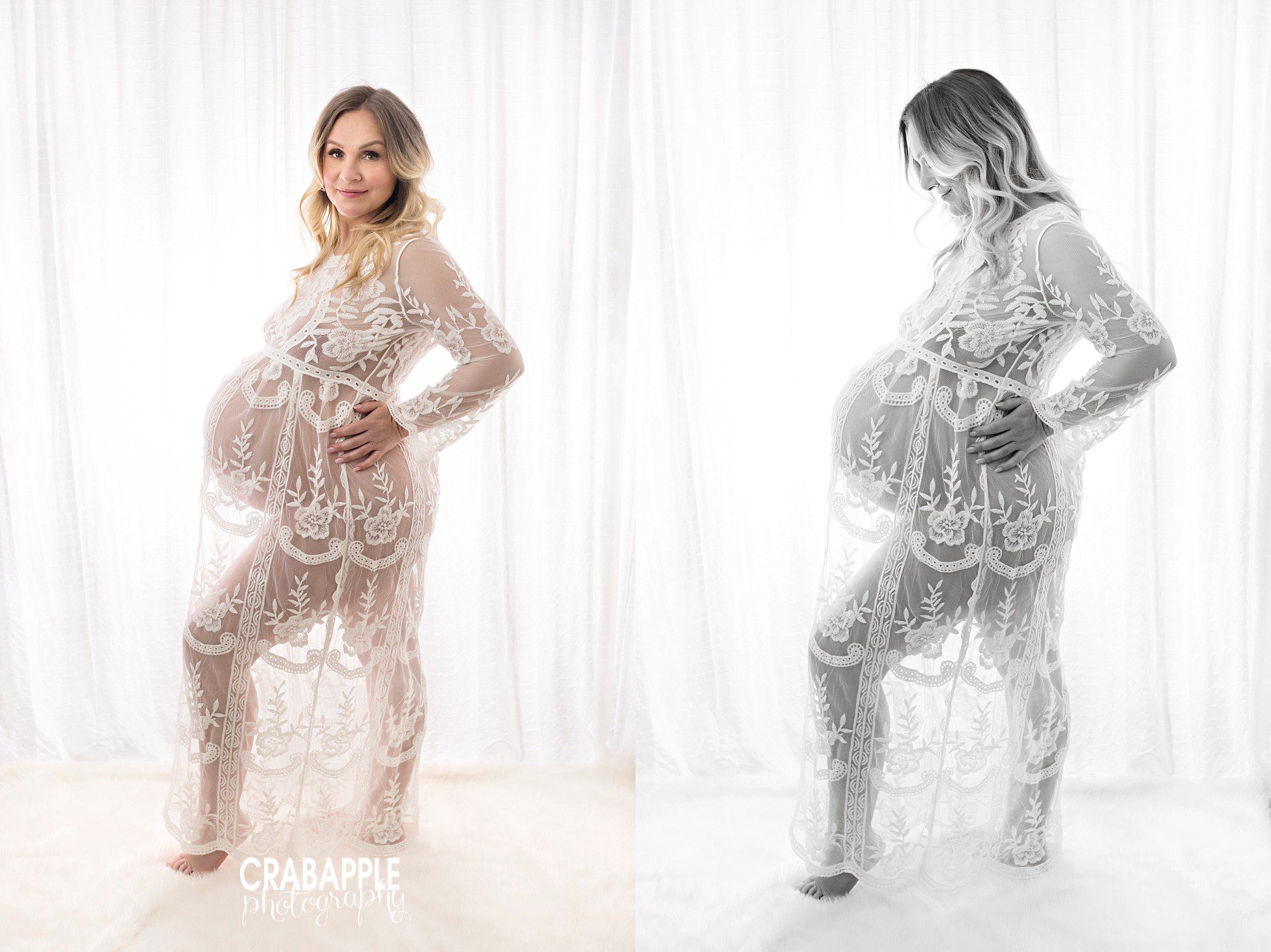 ethereal whimsical stunning maternity portraits
