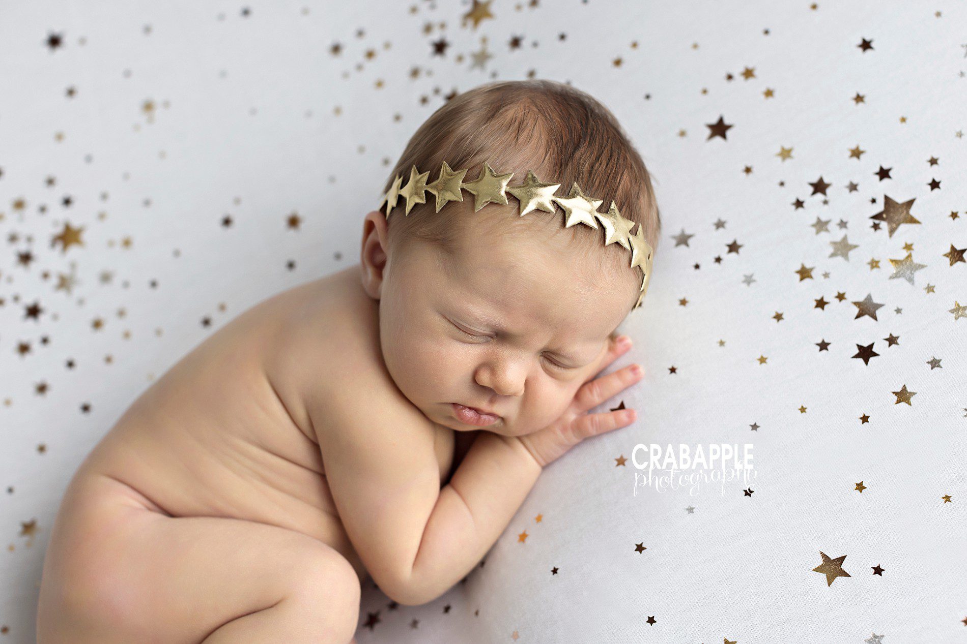 stars newborn photos for girls