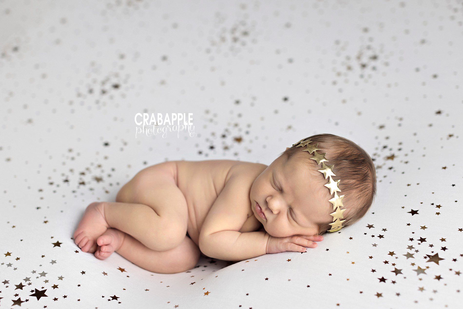 themed newborn pictures with stars