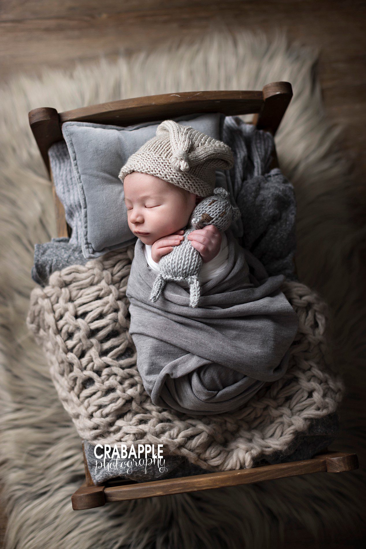 medford newborn photography with props