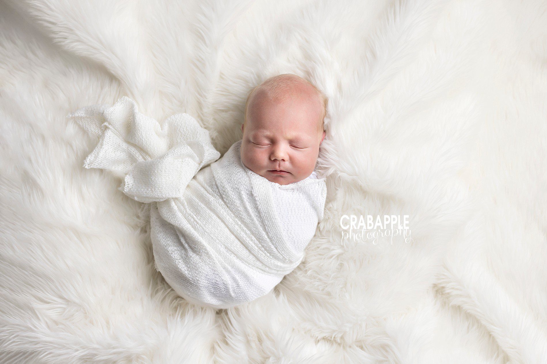 white on white newborn photo styling ideas