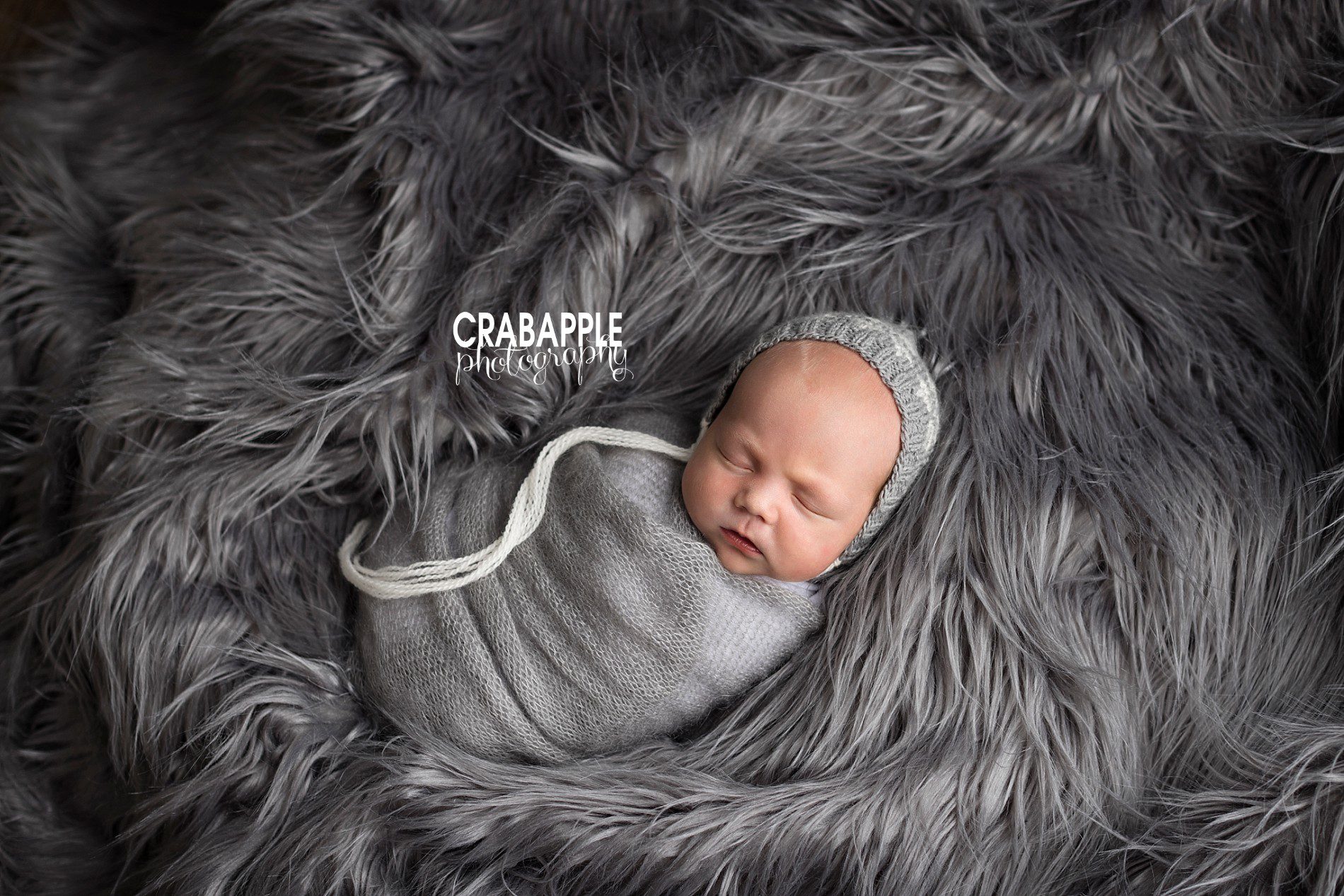 all gray newborn photo ideas