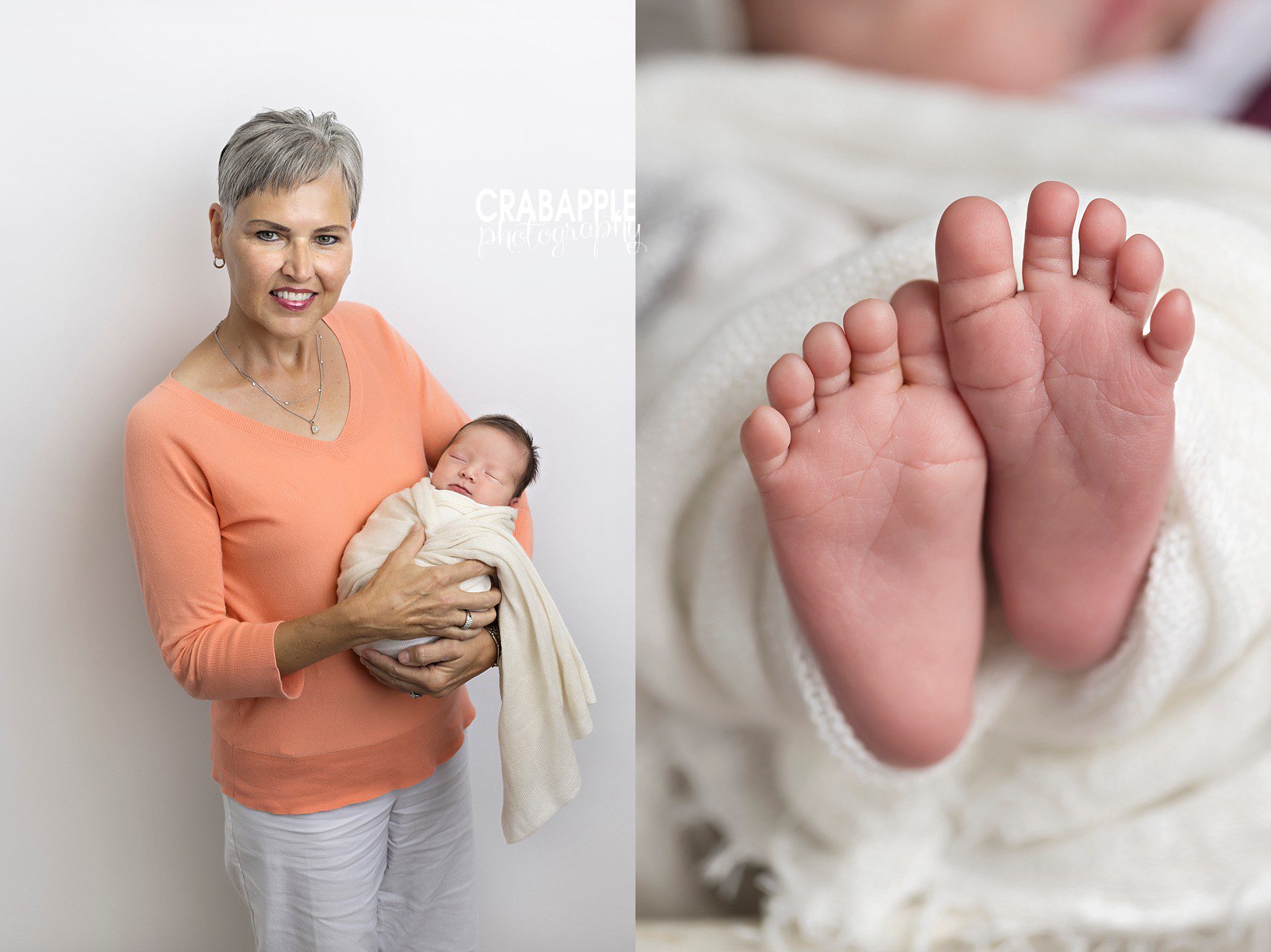 grandmother and newborn pictures