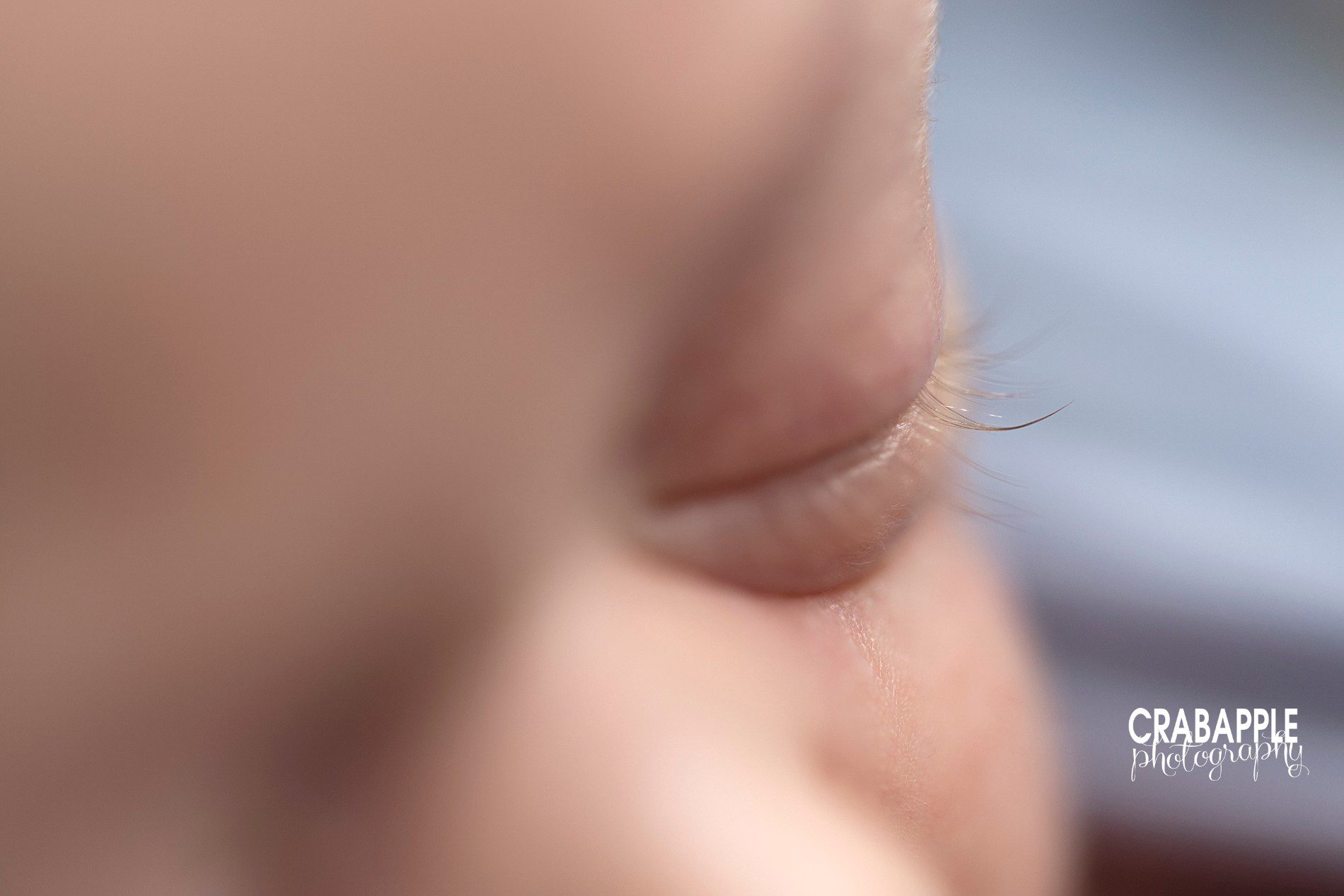 close up detail photos for newborns