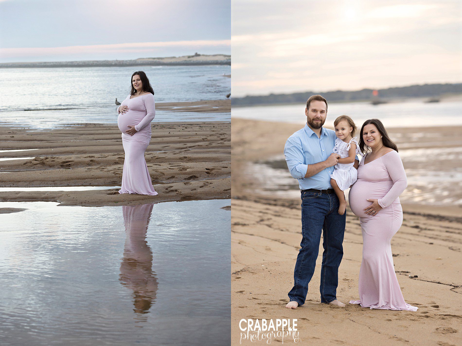 maternity photos with toddler