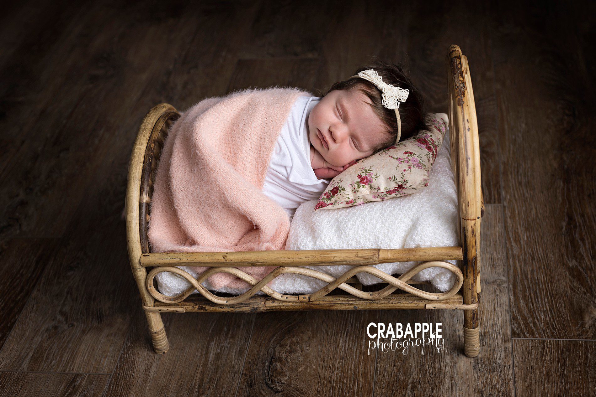 whimsical newborn photos with props