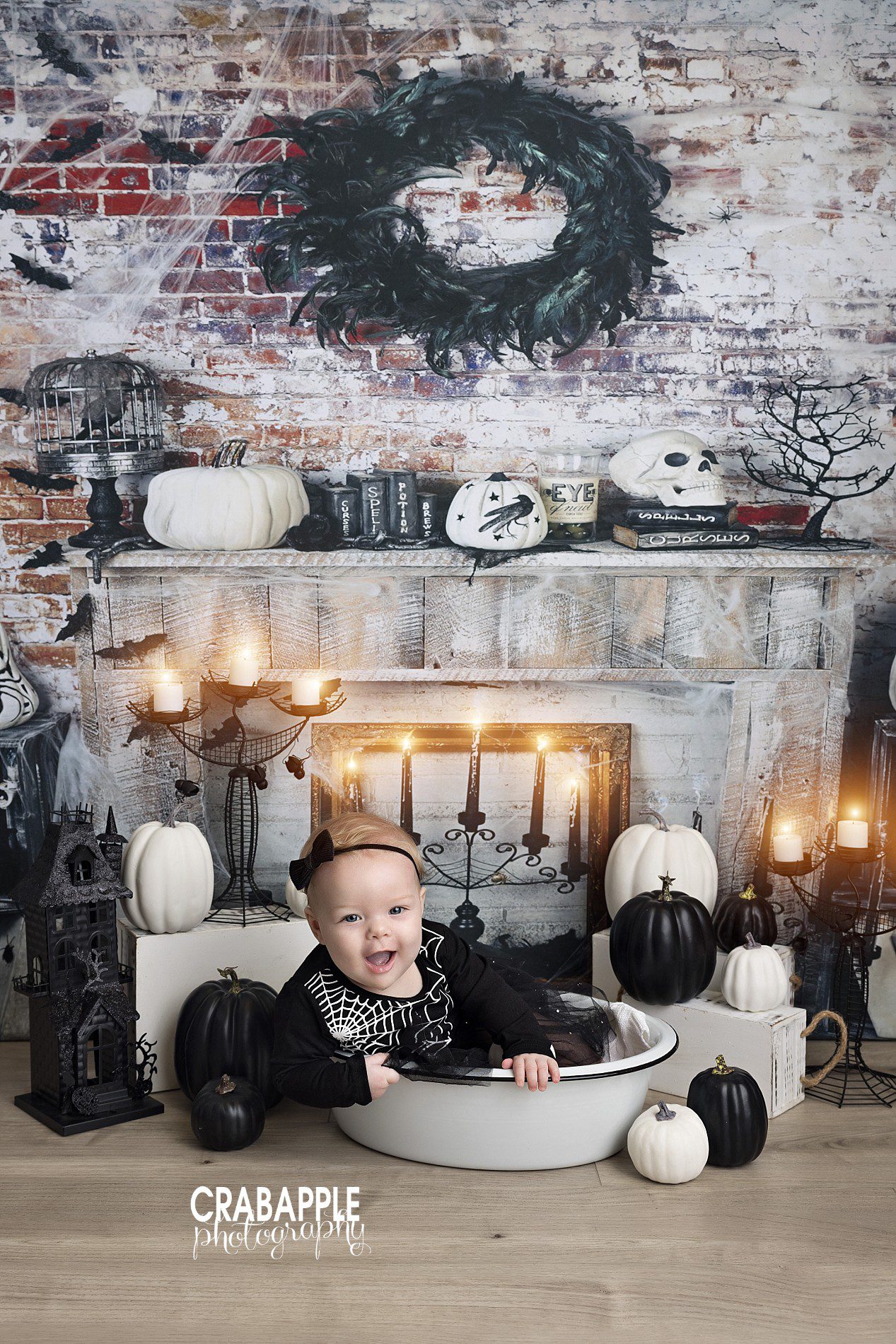 halloween themed baby photos