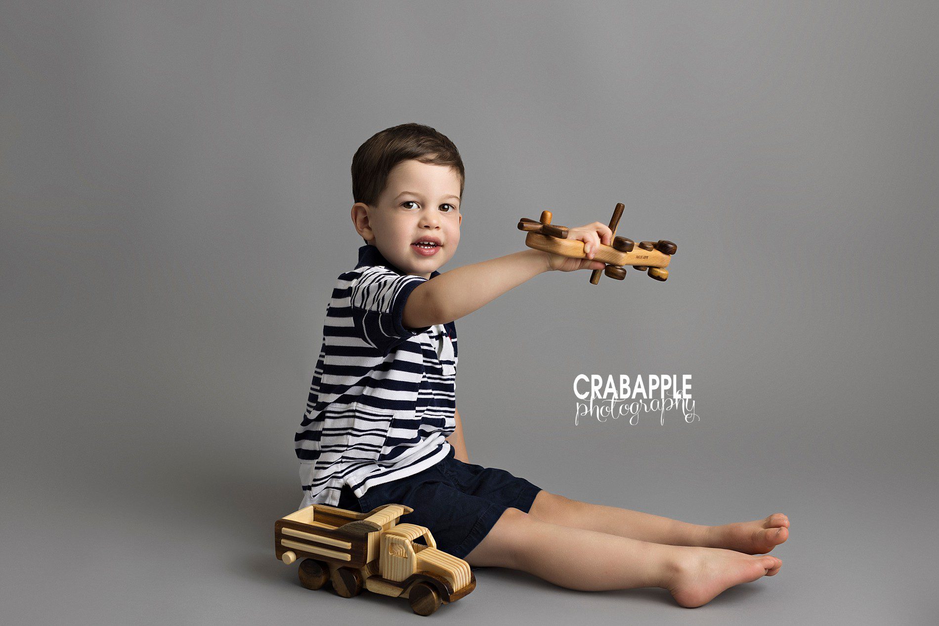 toddler photos with classic wooden toys