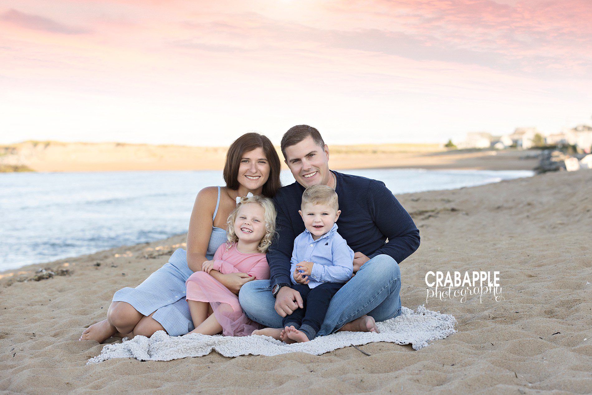 beachside family portraits