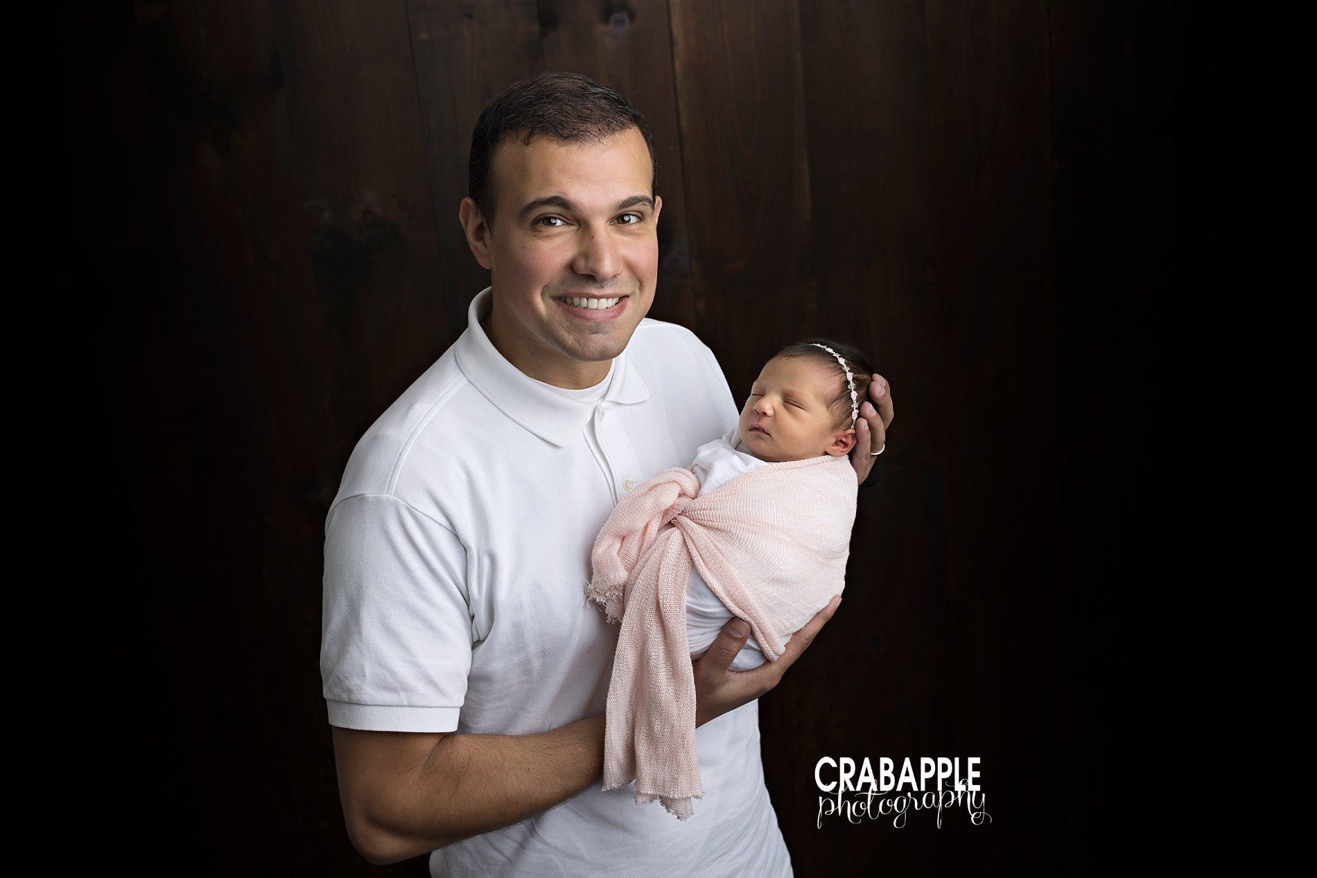father daughter newborn pictures
