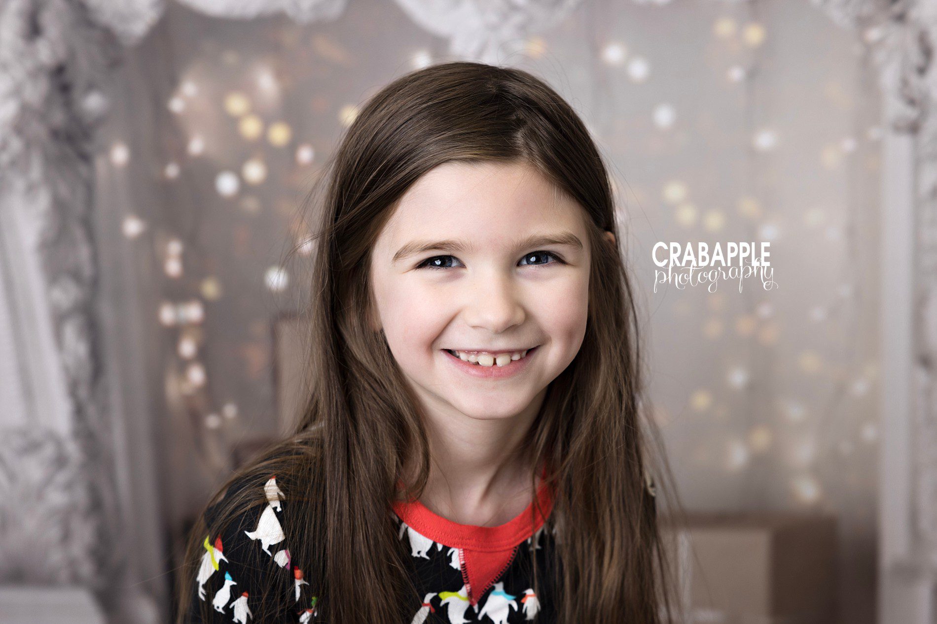 child portraits for the holidays