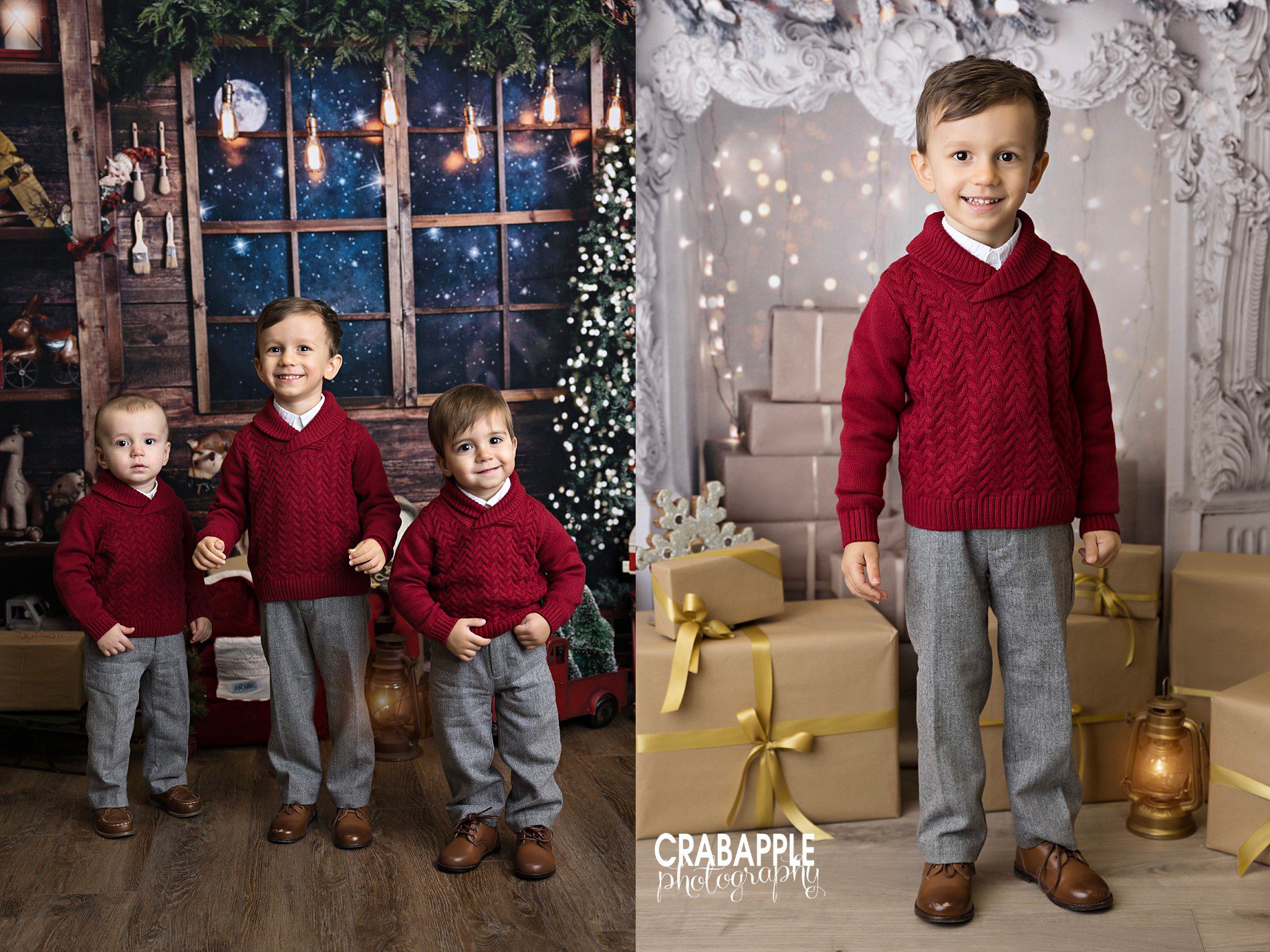 matching sweaters for cousins for christmas photos
