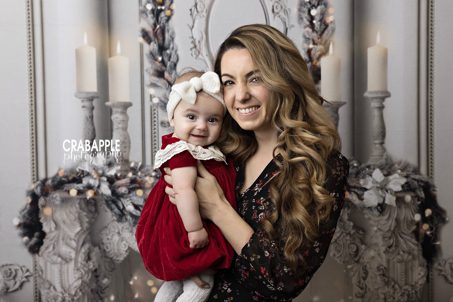 mother daughter christmas pictures