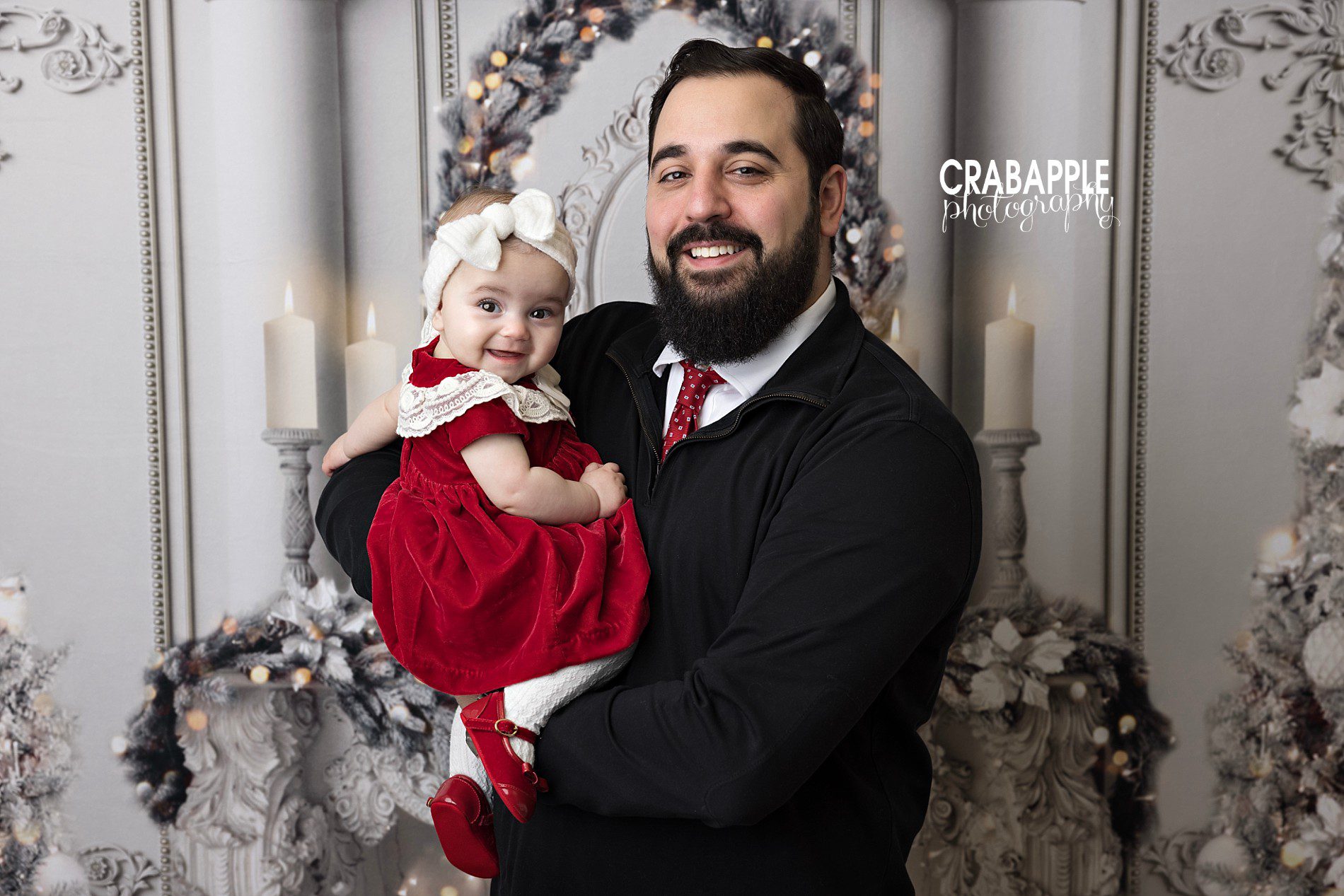 father daughter christmas pictures