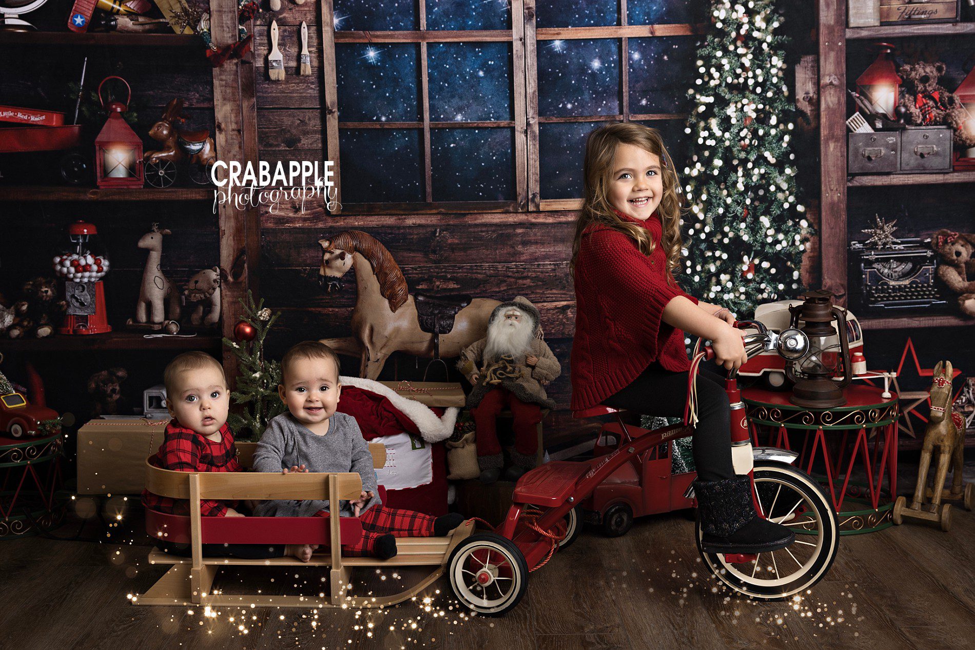 fun ideas for holiday photos with siblings