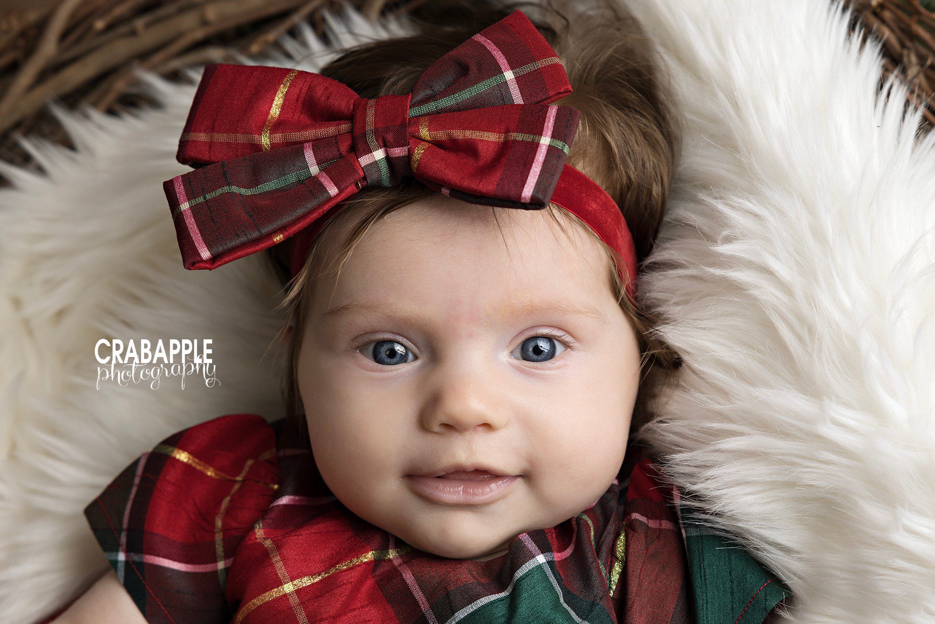 tartan plaid styling ideas for baby photos