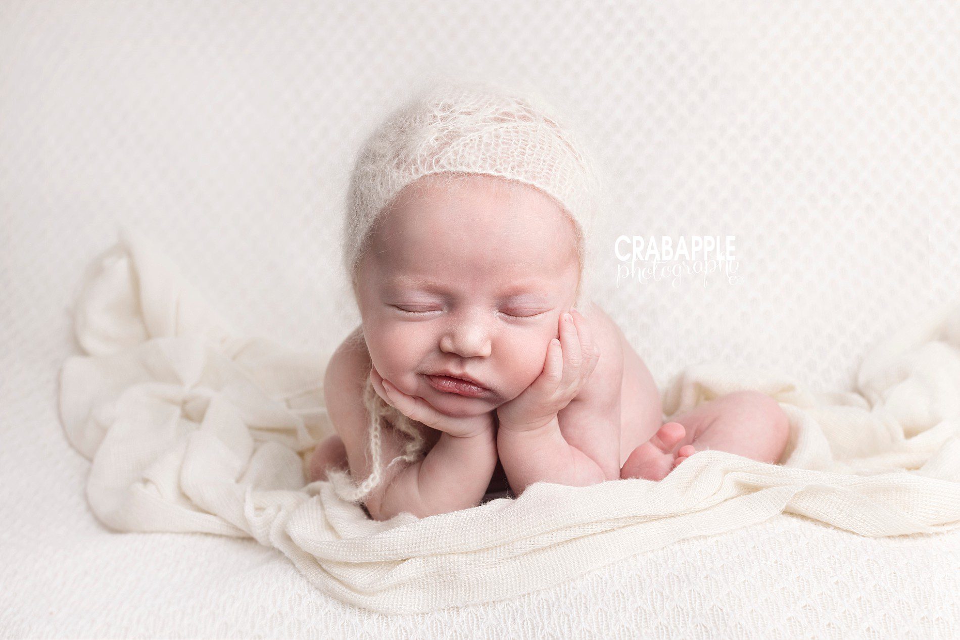 classic simple newborn styling for portraits