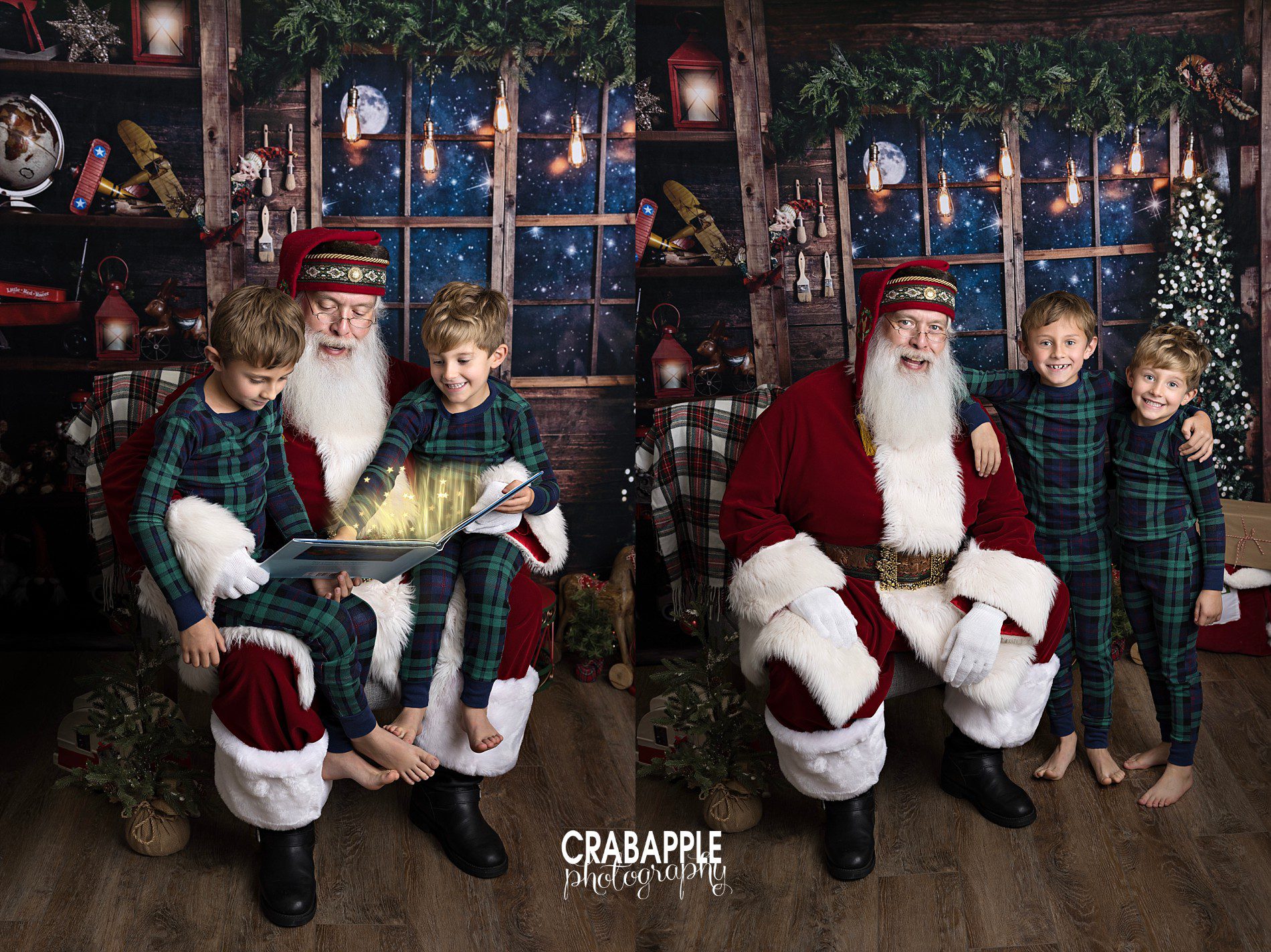 child photos with santa ideas