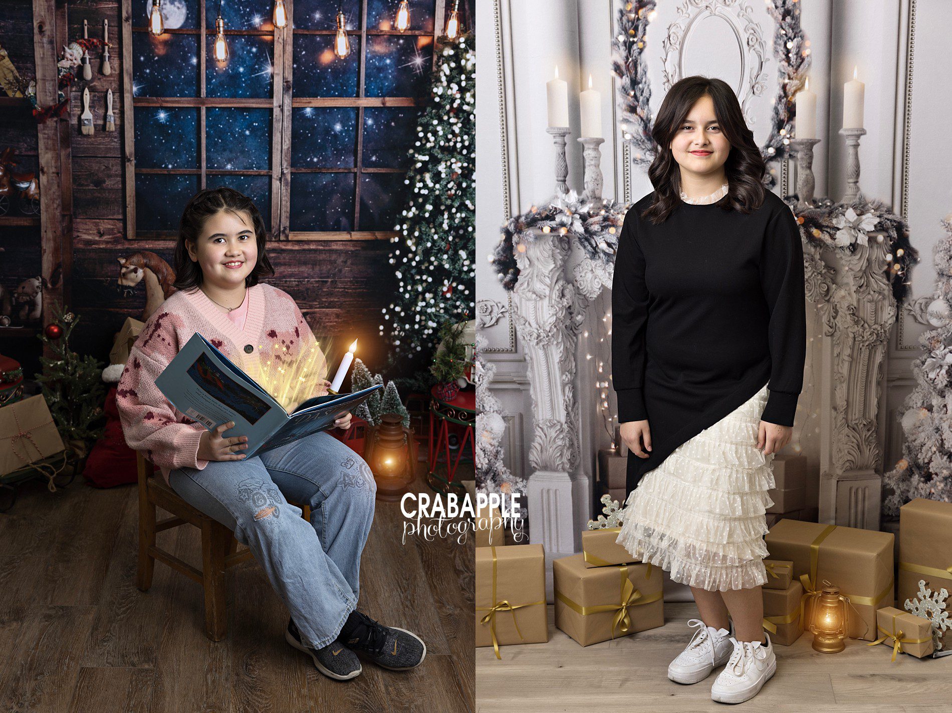 preteen and tween holiday photo ideas