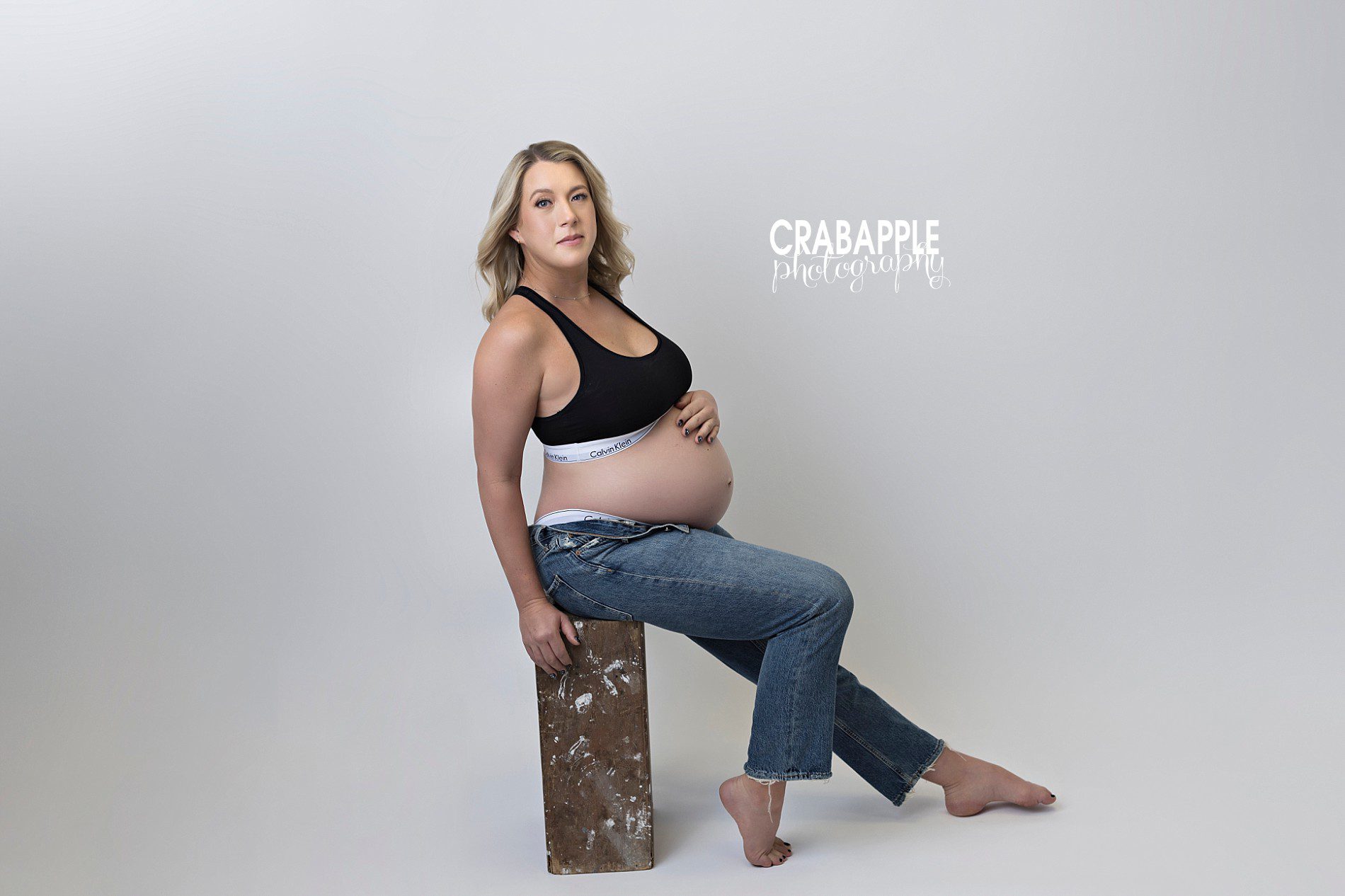 Calvin Klein Pregnancy Portraits · Crabapple Photography