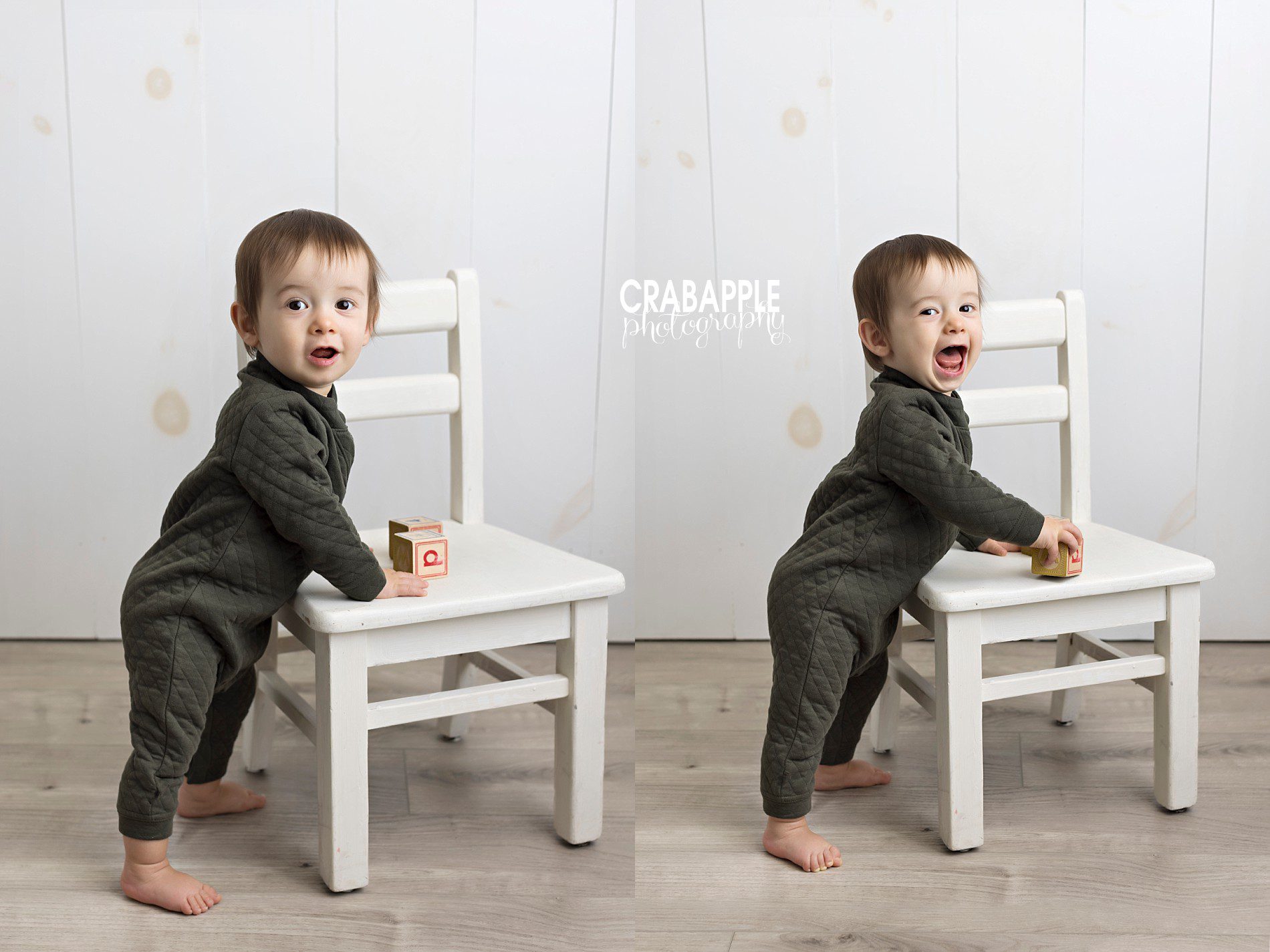 cute ideas for standing baby photos one year old