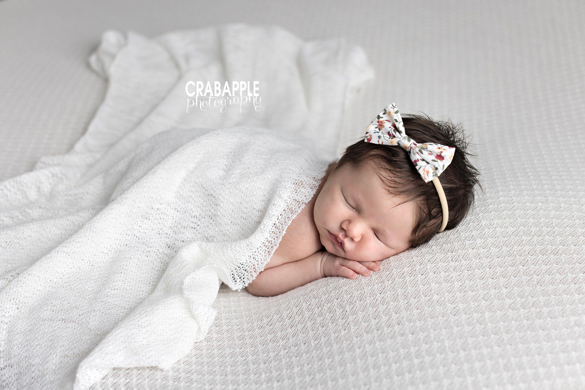 soft feminine newborn photos 
