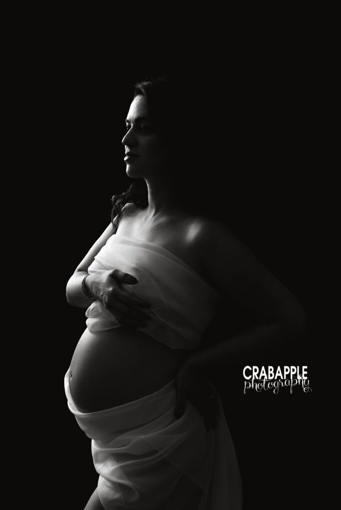 dramatic maternity photo ideas Boston maternity photography