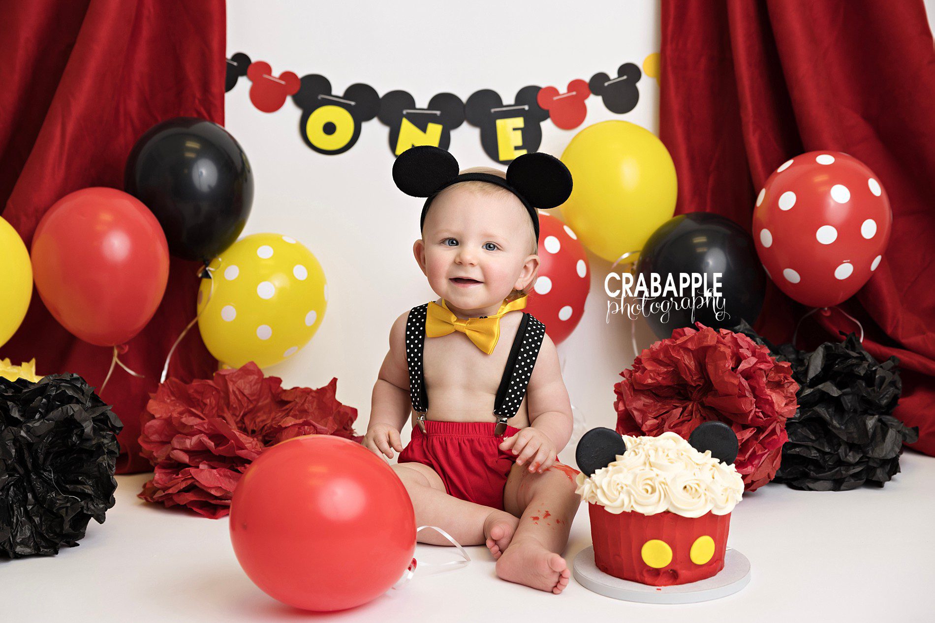 mickey mouse first birthday photos