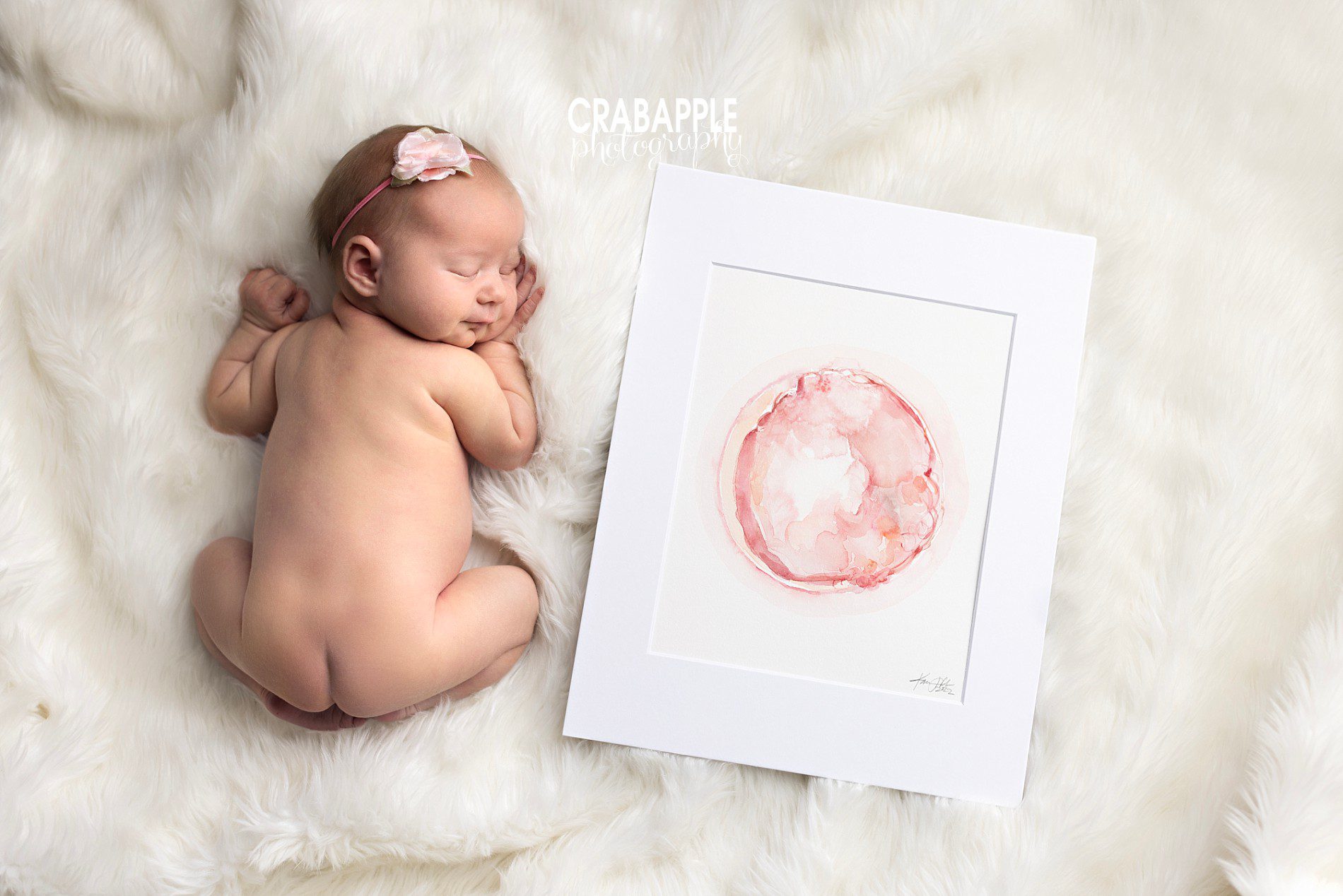 IVF newborn photo ideas