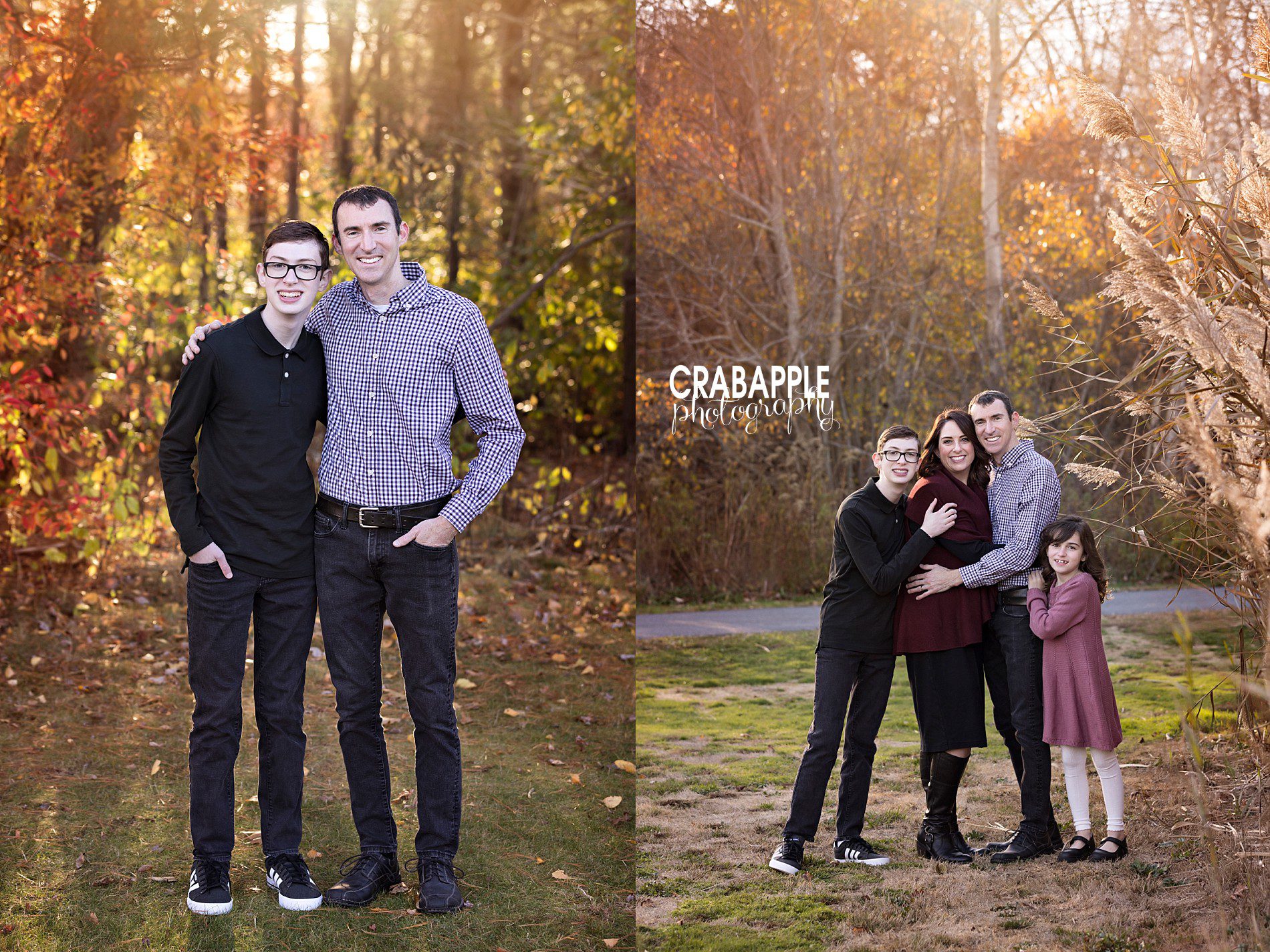 fall family pictures outdoors