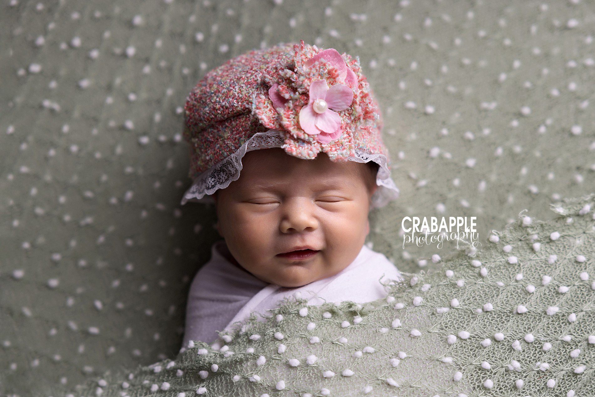 newborn smile photos