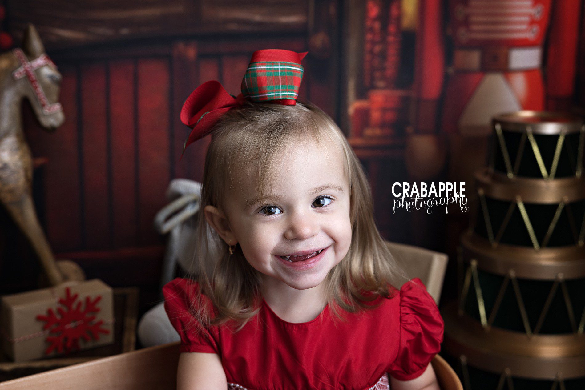 child portrait photography for the holidays