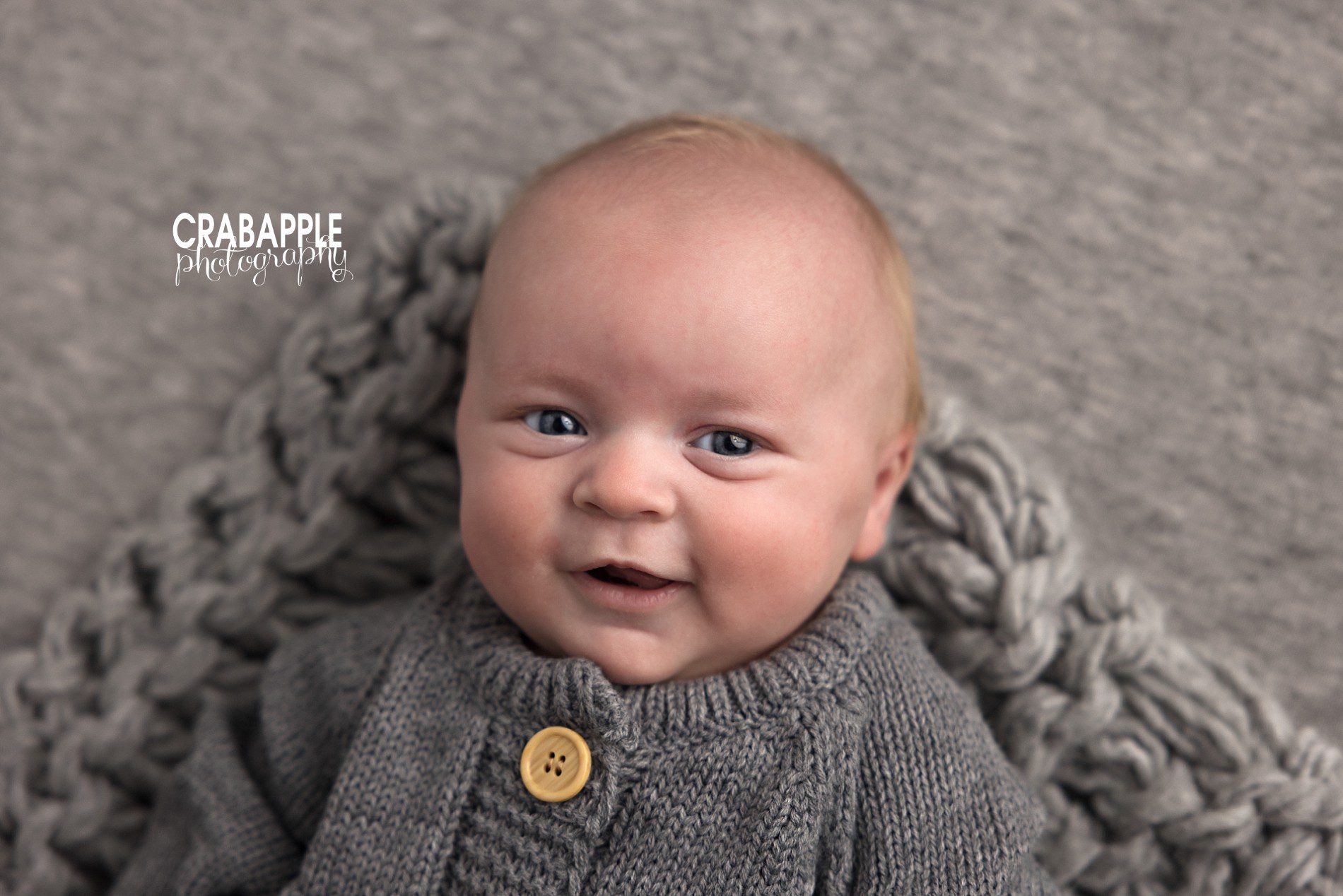 Tiny Expressions: Baby Milestone Headshots You’ll Love · Crabapple ...