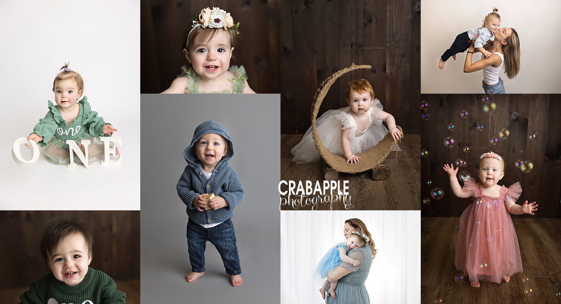 Baby Portraiture throughout the first year!