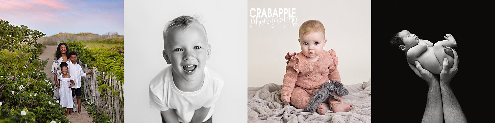 Cozy and professional photo studio north of Boston specializing in family and newborn photography