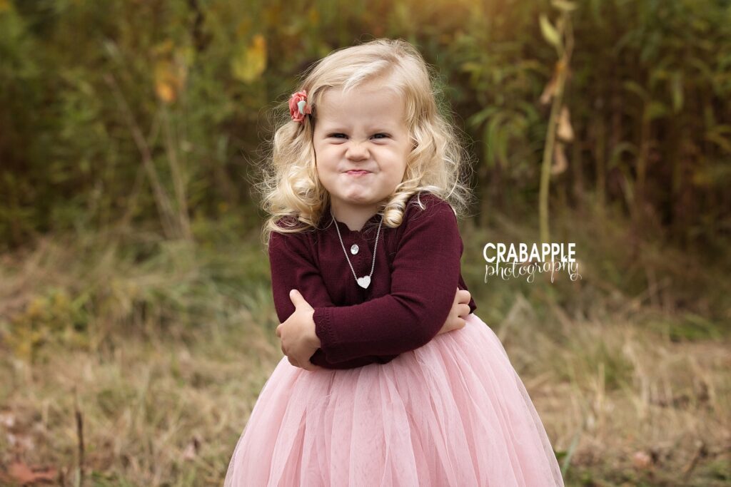 Funny candid toddler portraits showcasing all of the sass and attitude 
