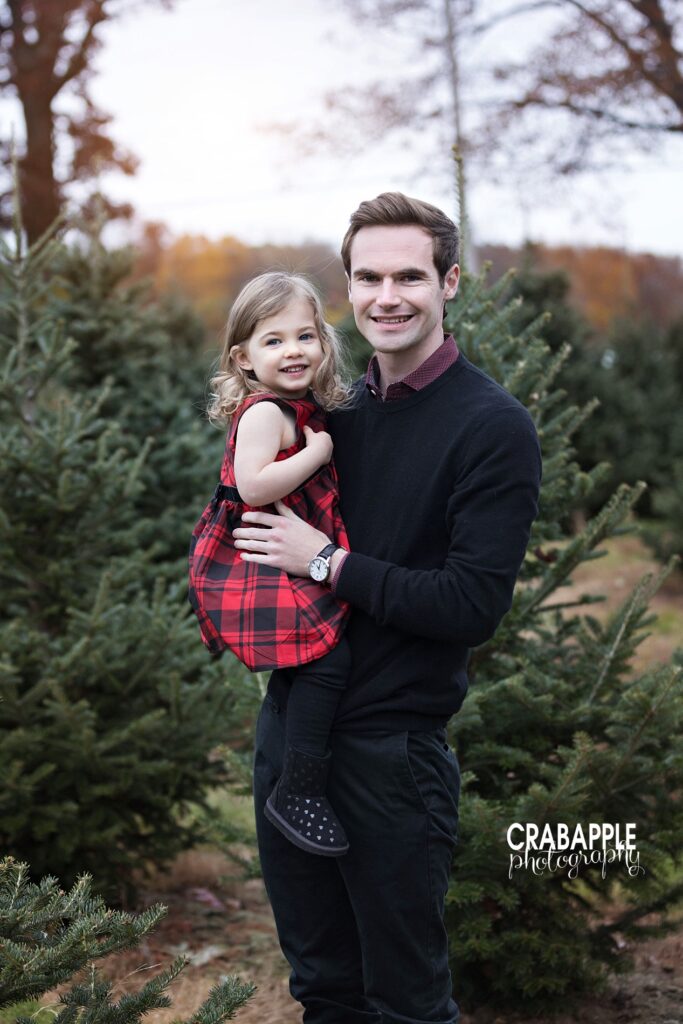 Black and red styling ideas for Christmas tree farm outfit ideas