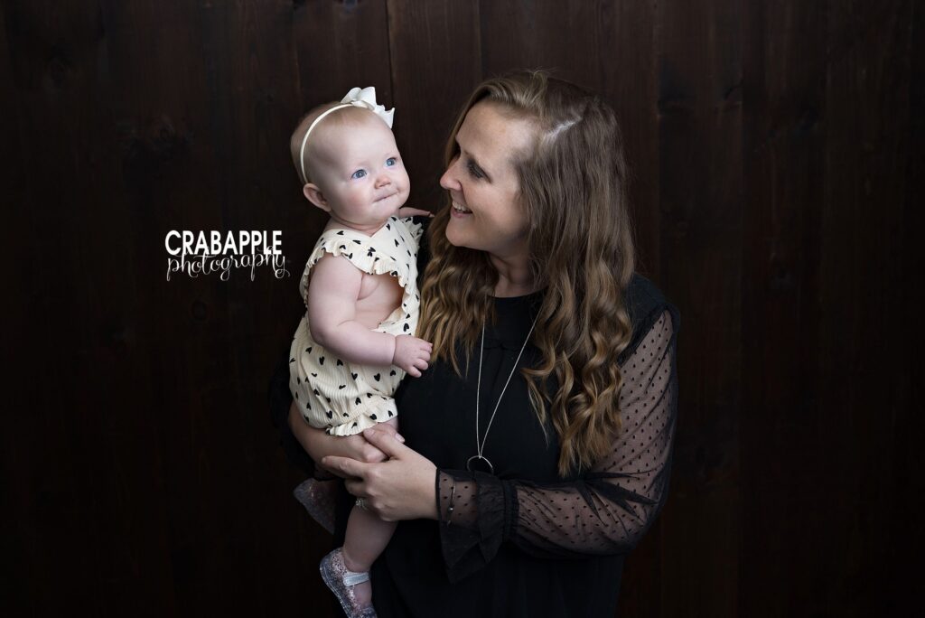 Candid mother daughter photos Candid photo of mother and 8 month old daughter